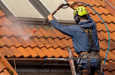 Démoussage et hydrofuge de toiture à Sainpuits